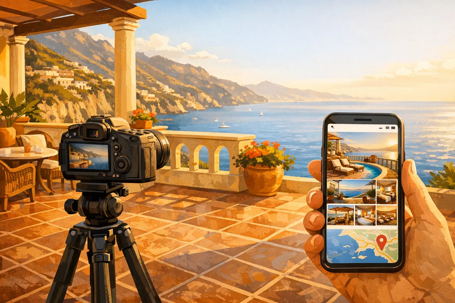 Agenzia.ai - Strategia foto e video Google Business Profile per hotel italiani